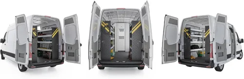 Miniatura 3 de Ranger Design - Estantería para contratista de furgoneta, compatible con techo alto Mercedes Sprinter, 170 pulgadas WB - DHL-10