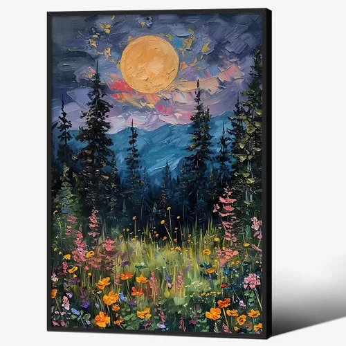 Miniatura 14 de Pósteres de lienzo de libro de Academia oscura, arte de pared floral botánico Moody botánico, pintura al óleo estética victoriana antigua
