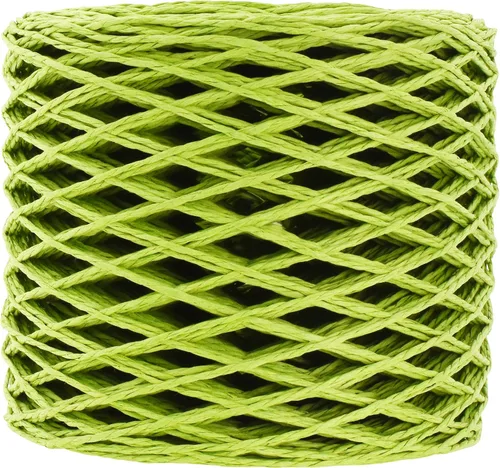 Miniatura 57 de Mandala Crafts Aqua Raffia - Hilo de rafia para envolver regalos, cinta de rafia de papel natural de 200 yardas para ganchillo, manualidades