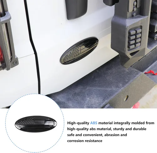 Miniatura 7 de sukemichi Cubierta Decorativa del Emblema del Portón Trasero Calcomanías de Superposición Accesorios Exteriores para Ford Bronco y Bronco