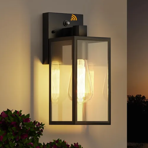 Miniatura 2 de WIHTU Accesorios de Luces de Porche Exteriores para Montaje en Pared, Accesorios de Iluminación Exterior del Atardecer al Amanecer para Casa, Luces