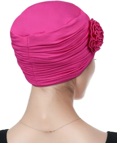 Miniatura 5 de Alnorm Gorros para la pérdida de cabello de quimioterapia con diseño de flores para mujeres