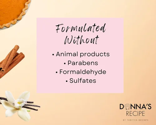 Miniatura 7 de Receta de Donna por Tabitha Brown Aceite para Cabello Fuerte Mezcla de 18 aceites naturales y polvo, tratamiento ligero y de rápida absorción