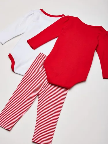 Miniatura 2 de Hudson Baby Conjunto de body y pantalón de algodón unisex, Azul
