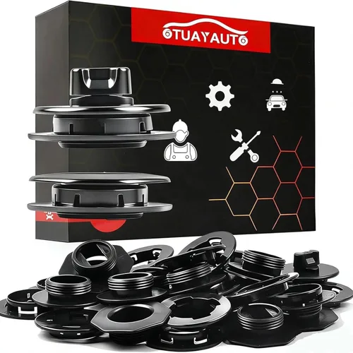 Miniatura 5 de OTUAYAUTO 20 clips universales para alfombras de automóvil, abrazaderas universales para alfombras automotrices 20 clips universales