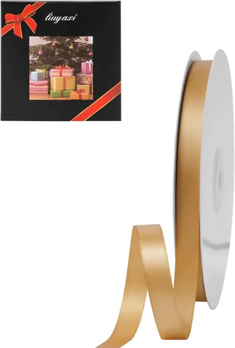 Miniatura 16 de LIUYAXI - Cinta de satén roja de doble cara, 2 pulgadas X 25 yardas continuas, cintas perfectas para envolver regalos, ramo de boda, decoración DIY