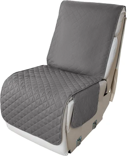 Miniatura 122 de HDCAXKJ Fundas de sofá seccional reclinable 100% impermeable, forma de L, funda de sofá reclinable lavable acolchada suave para mascotas, perro