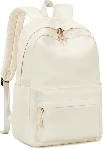 Miniatura 9 de BLUBOON Mochila escolar de lona, mochila escolar para adolescentes y niñas, escuela secundaria (Water Bule 3 en 1)