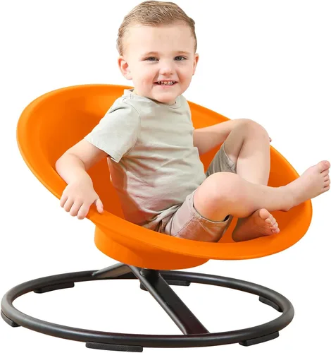 Miniatura 10 de Silla Giratoria para Niños Autistas, Juguetes de Sentarse y Girar para Autismo para Edad 3+, Silla Giratoria Sensorial que Mejora las Habilidades