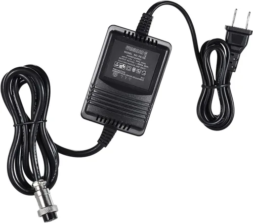 17V 600mA Mezclador de consola mezcladora Fuente de alimentación Adaptador de CA Conector de 3 pines Fuente de alimentación Pedalboard Entrada 110V