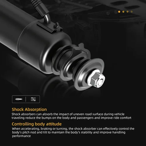 Miniatura 3 de Juego de amortiguadores de suspensión trasera, para Toyota Land Cruiser Prado 120 2002-2009, para Lexus GX470 2003-2009, 4.7L V8, 48530-69205