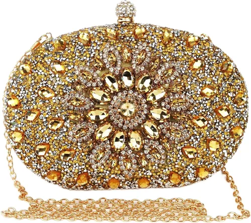 Ofuleo Women's Handbag Evening Bag Clutch Purse for Wedding Party Prom Weekend Cocktail Homecoming GIfts for Women