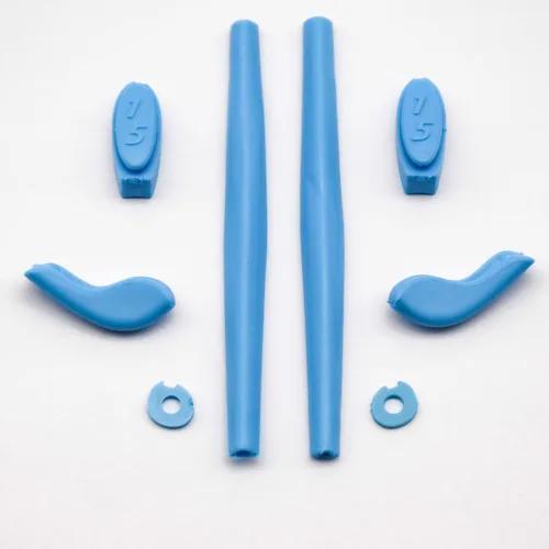 Miniatura 4 de Imytpft RedBlue CompatibleReplacement Silicone Leg Set For Oakleys Juliet Sunglasses Rubber Kit
