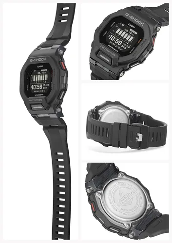 Miniatura 2 de CASIO G-Shock GBD-200-1JF [G-Squad resistente al agua de 20 ATM] Reloj enviado desde Japón