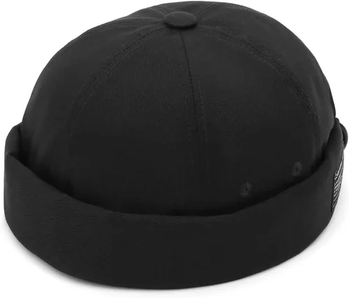 Miniatura 5 de UNDERCONTROL Gorro de marinero sin borde Leon de pescador sin visera Miki Skull Docker Beanie Trawler Táctico Cap de anillo para hombres y mujeres