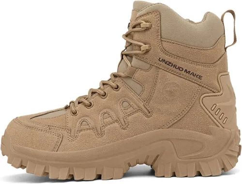 Miniatura 4 de Men's Military Tactical Boot Lightweight Comfortable Boots Motorcycle Combat Hiking Boots Hiking Boots Hiking Shoes