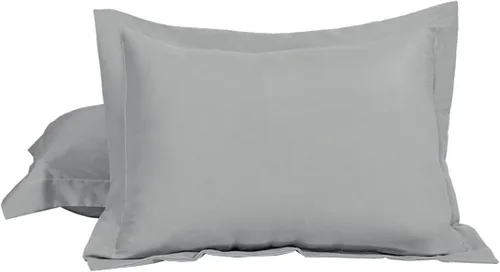 Miniatura 14 de uxcell Paquete de 2 fundas de almohada de microfibra cepillada suave con cierre de sobre, estándar (20 x 26 pulgadas), color verde aguacate
