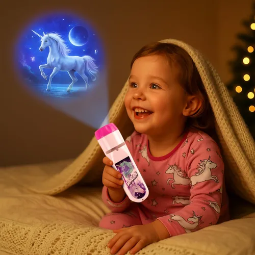 Miniatura 9 de Georgie Porgy Proyector de Juguetes para Niños Conjunto Educativo de Ciencias Pared Techo Tienda Antorcha Linterna para Niños Regalos para Niños