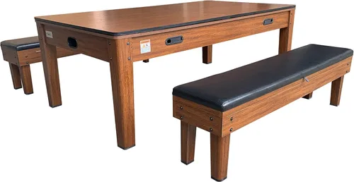 Miniatura 2 de RACK Luxor - Mesa giratoria de 7.5 pies, 4 en 1, multijuego para billar y pool