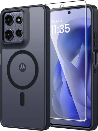 Miniatura 1210 de FNTCASE Funda para iPhone 13 Pro-Max: Fundas magnéticas transparentes compatibles con Magsafe Slim anti amarillamiento protección contra caídas
