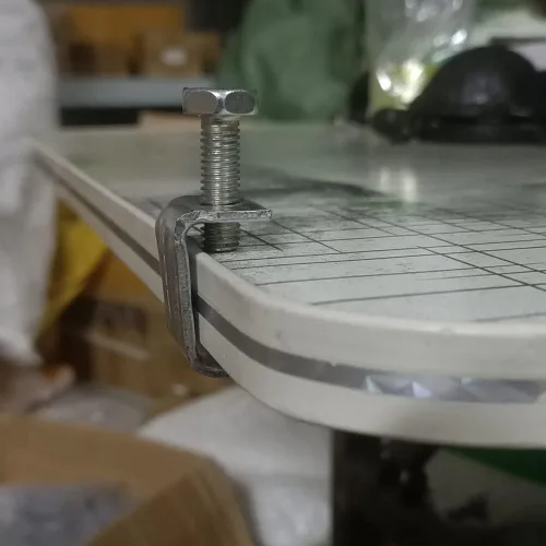 Miniatura 5 de 10 abrazaderas C de acero galvanizado, abrazaderas ajustables en U para montaje de vigas de banco de trabajo, mini herramientas de carpintería