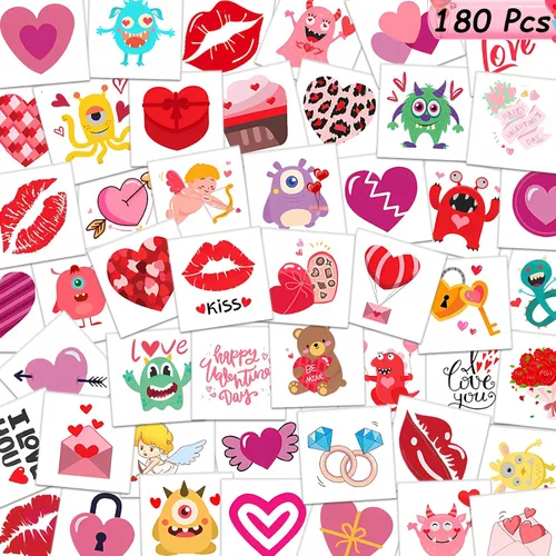 Miniatura 13 de Tatuajes de unicornio de sirena con purpurina para niñas, 180 tatuajes de mariposa individualmente con purpurina temporal para niños, diseño
