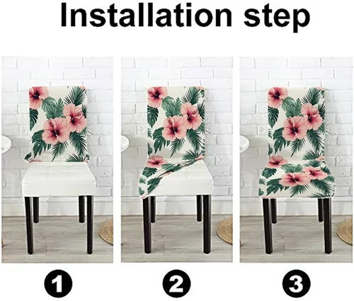 Miniatura 5 de CAPSCEOLL Fundas para Sillas De Comedor 4, Funda elástica para silla de comedor, lavable de elastano, fundas para sillas Parsons de cocina, Fundas