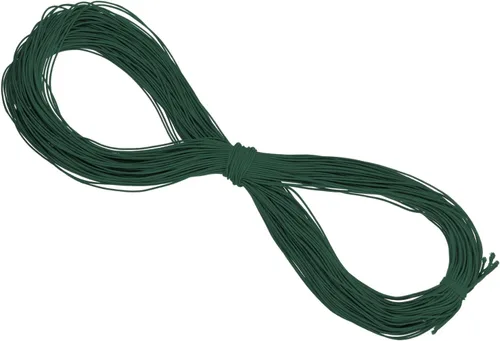 Miniatura 56 de PATIKIL Cuerda elástica elástica de 109 yardas (328.1 ft), cuerda elástica pesada de 0.059 in, albaricoque para manualidades, correas de gancho
