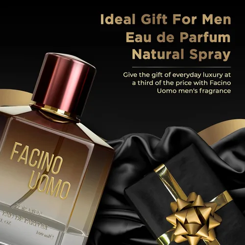 Miniatura 6 de Colonia para hombre – Inspirada en un perfume para hombre reconocido mundialmente – Notas de mar, pomelo, jazmín, ámbar gris – Fresco, sexy, audaz