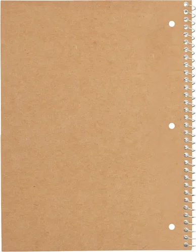 Miniatura 6 de Mead 930050-ECM - Cuaderno de espiral, paquete de 6, 1 materia, papel rayado ancho, 7-1/2 x 10-1/2 pulgadas, 70 hojas por cuaderno, colores pastel