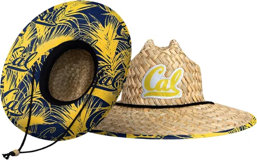 Miniatura 20 de FOCO - Sombrero de paja con logotipo de equipo universitario de NCAA y estampado floral para hombre TEAM LOGO