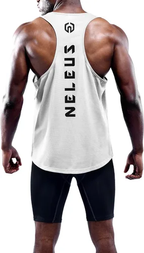 Miniatura 7 de NELEUS Men's 3 Pack Dry Fit Y-Back Muscle Tank Top