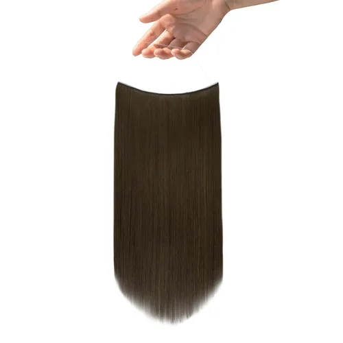 Miniatura 94 de Easyouth Extensión de cabello humano rubio con cola de caballo, extensiones de cabello humano rubio dorado con reflejos rubios, extensiones