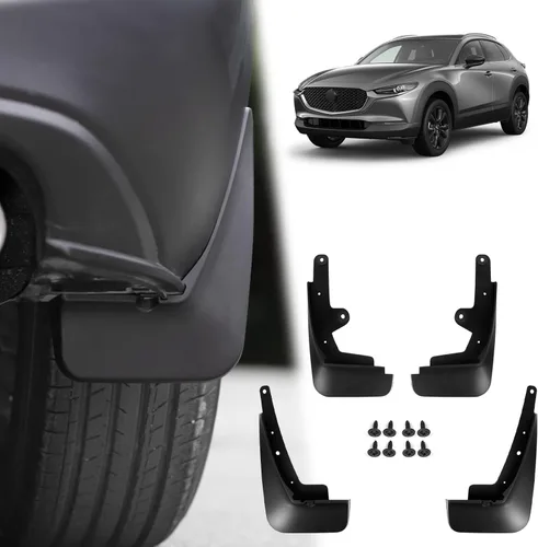 x xotic tech 4 piezas de aletas para parachoques delantero y trasero para coche compatibles con Mazda CX-30 CX30 2020 2021 2022 2023 2024 2025 con
