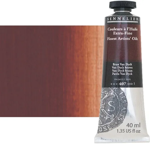 Miniatura 39 de SENNELIER Pintura al óleo Artists Color, 1.4 fl oz, Lago Azul Alizarin S6 (10-130411-347)