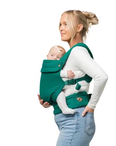Miniatura 18 de Mabē Monarch Portabebés Ergonómico - Portabebés Infantil Estructurado Suave de Algodón Premium con Diseño Saludable para la Cadera, 3 Posiciones