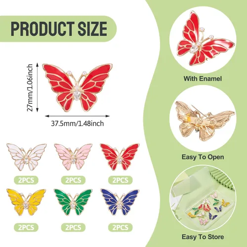 Miniatura 193 de Pandahall - Broches esmaltados de aleación con varios temas, broche de solapa, juego de pines esmaltados