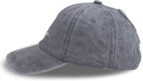 Miniatura 3 de MANMESH HATT Daisy Blessed - Sombreros de cola de caballo gorra de béisbol bordada con moño alto desordenado para mujer