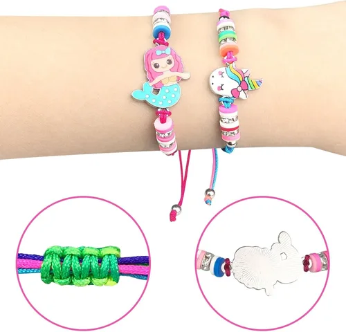 Miniatura 4 de Relleno de cesta de Pascua para niñas y niños, huevos de Pascua rellenos de 6 huevos con pulsera colorida y anillo en el interior, huevos de Pascua