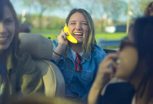 Miniatura 2 de Auricular Bluetooth Banana Phone para dispositivos móviles iPhone y Android (Banana única)