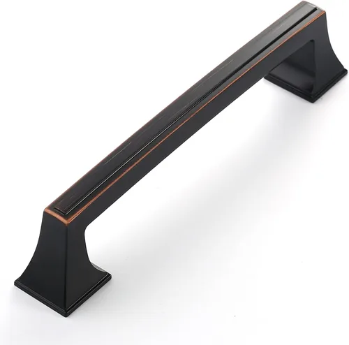 Miniatura 19 de Amerdeco ZH0010 - Paquete de 10 tiradores de gabinete de níquel satinado cepillado de 3 pulgadas (2.992 in) con agujero central para gabinetes