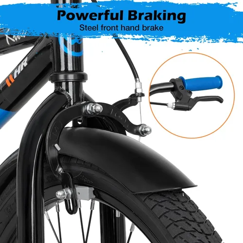Miniatura 2 de WEIZE Kids Bike, 16 Inch Children Bicycle for Boys & Girls Ages 4-7 Years Old, Rider Height 41-53 Inch, Adjustable Seat & Handlebars, Coaster Brake