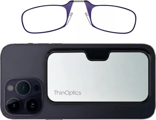 Miniatura 14 de Always With You de ThinOptics: Lentes de Lectura Slim con Estuche que se Adhieren a Tu Teléfono - Lectores de Bolsillo Ultradelgados sin Brazos