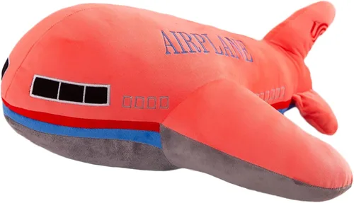 Miniatura 10 de zhidiloveyou Almohada de peluche azul de avión de 15.7 pulgadas, regalo para niños