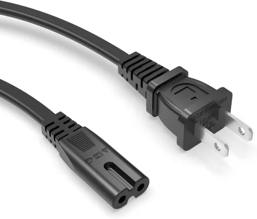 Superer Cable de alimentación de TV de 3 pies para Samsung LG TCL Sony Apple Insignia Sharp Toshiba JVC Hisense Roku 4k 8k Smart LED LCD HD,