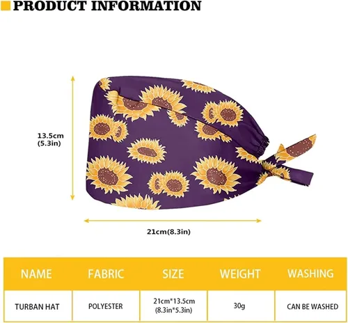 Miniatura 4 de Babrukda Gorro ajustable con banda para el sudor para mujer y hombre, gorro a prueba de suciedad