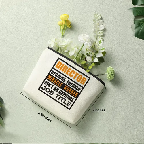 Miniatura 2 de Decohim Bolsa de maquillaje divertida bolsa de cosméticos, blanco434, Estampado