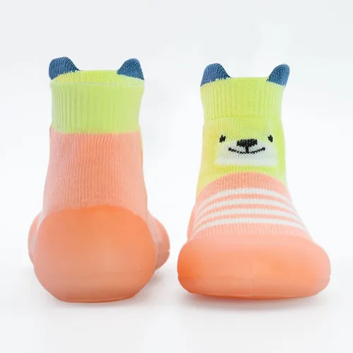 Miniatura 4 de 1 par de zapatos de bebé, calcetines de bebé, zapatos para niños y niñas, zapatos antideslizantes con suela de goma suave, zapatos para niños