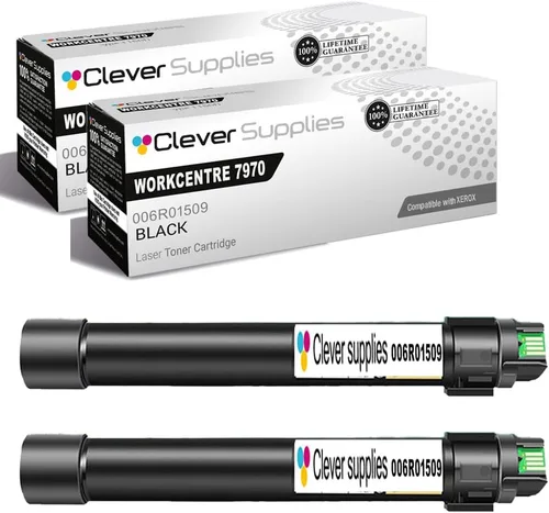 Miniatura 98 de CS compatible Xerox Phaser 6510/WorkCentre 6515 (106r03480) 2 cartuchos de tóner negro para Phaser 6510, WorkCentre 6515 2 negro