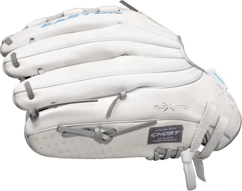 Miniatura 5 de Easton Guantes de sóftbol Ghost NX Fastpitch Tamaños 11.75 a 13 pulgadas Múltiples estilos Tela de cesta Blanco / Azul eléctrico